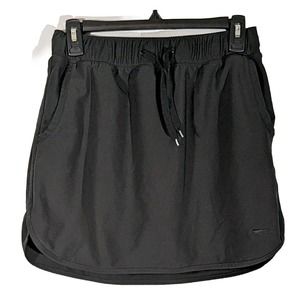 Slazenger Golf Tennis Skort Skirt w/ Shorts Black Size Small Pockets